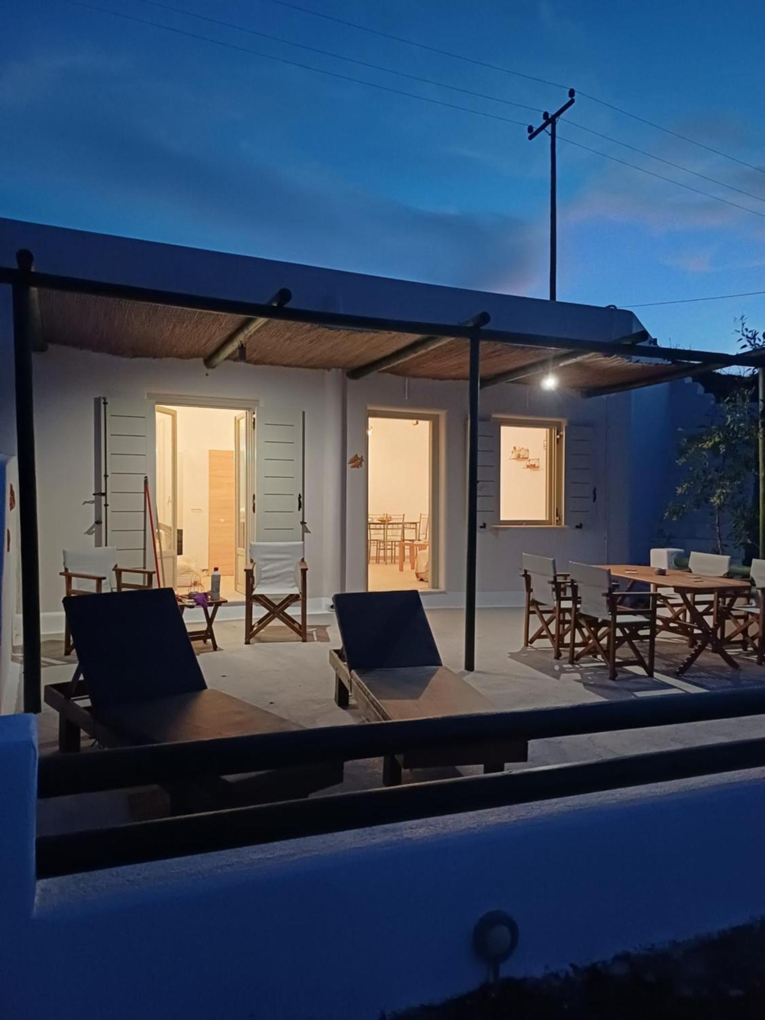 'Irene' Cycladic House With Sunrise And Sea View! Villa Foinikiá Exterior foto