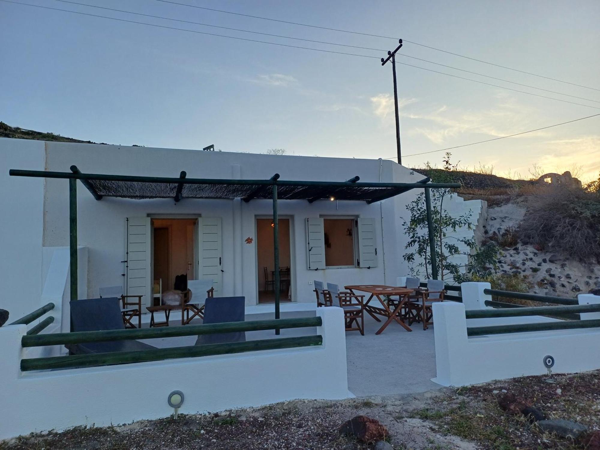 'Irene' Cycladic House With Sunrise And Sea View! Villa Foinikiá Exterior foto