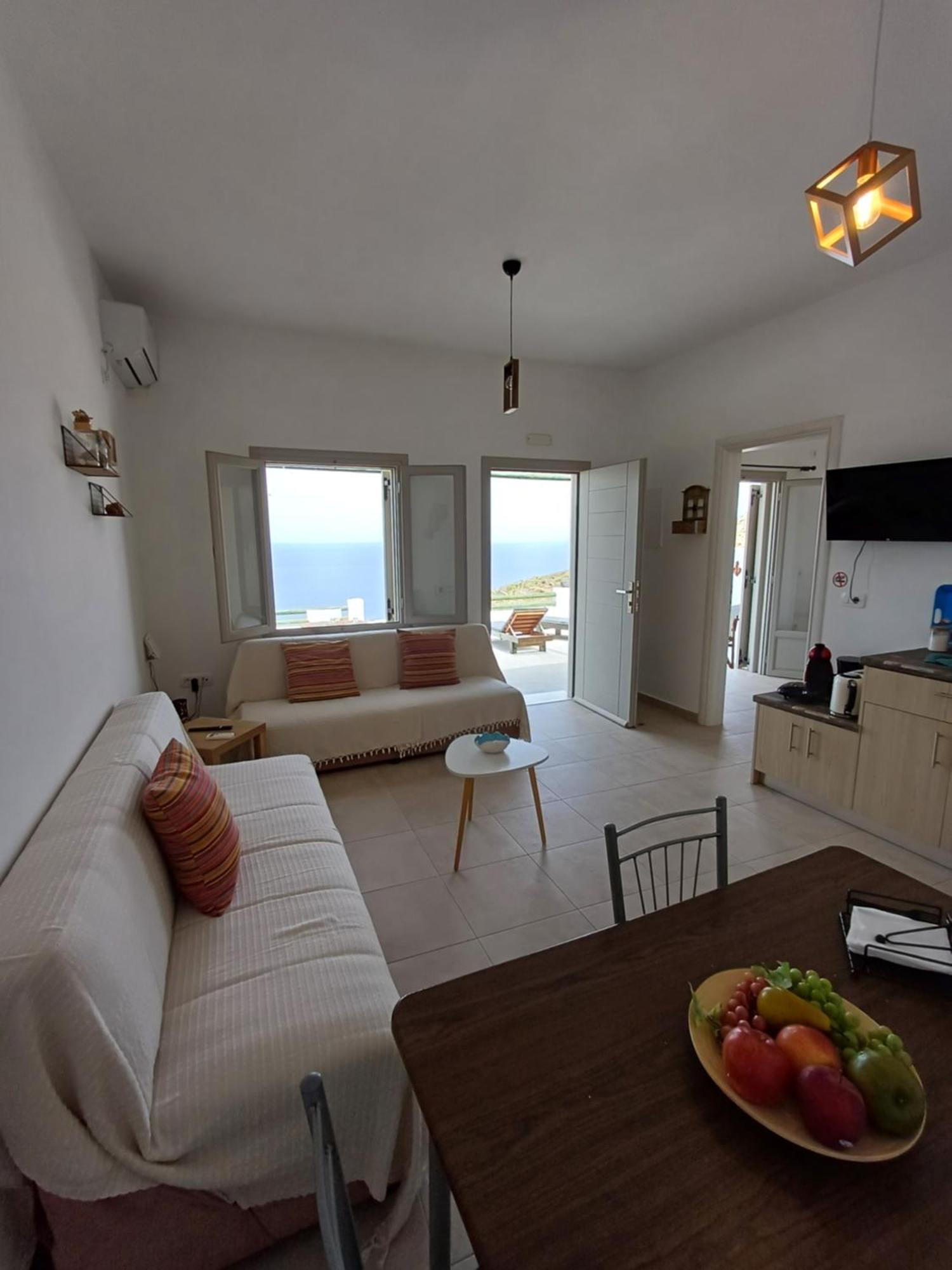 'Irene' Cycladic House With Sunrise And Sea View! Villa Foinikiá Exterior foto