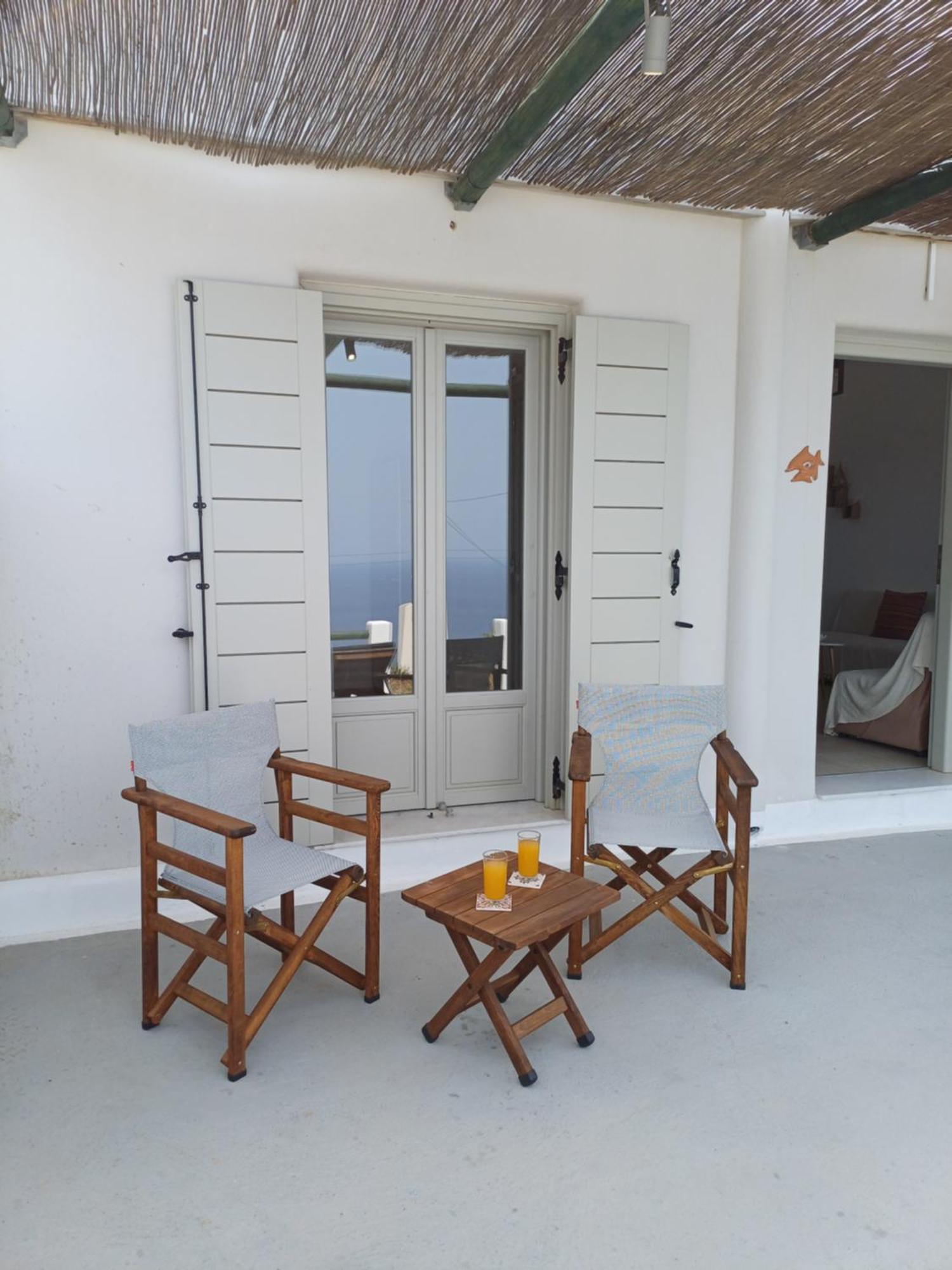 'Irene' Cycladic House With Sunrise And Sea View! Villa Foinikiá Exterior foto