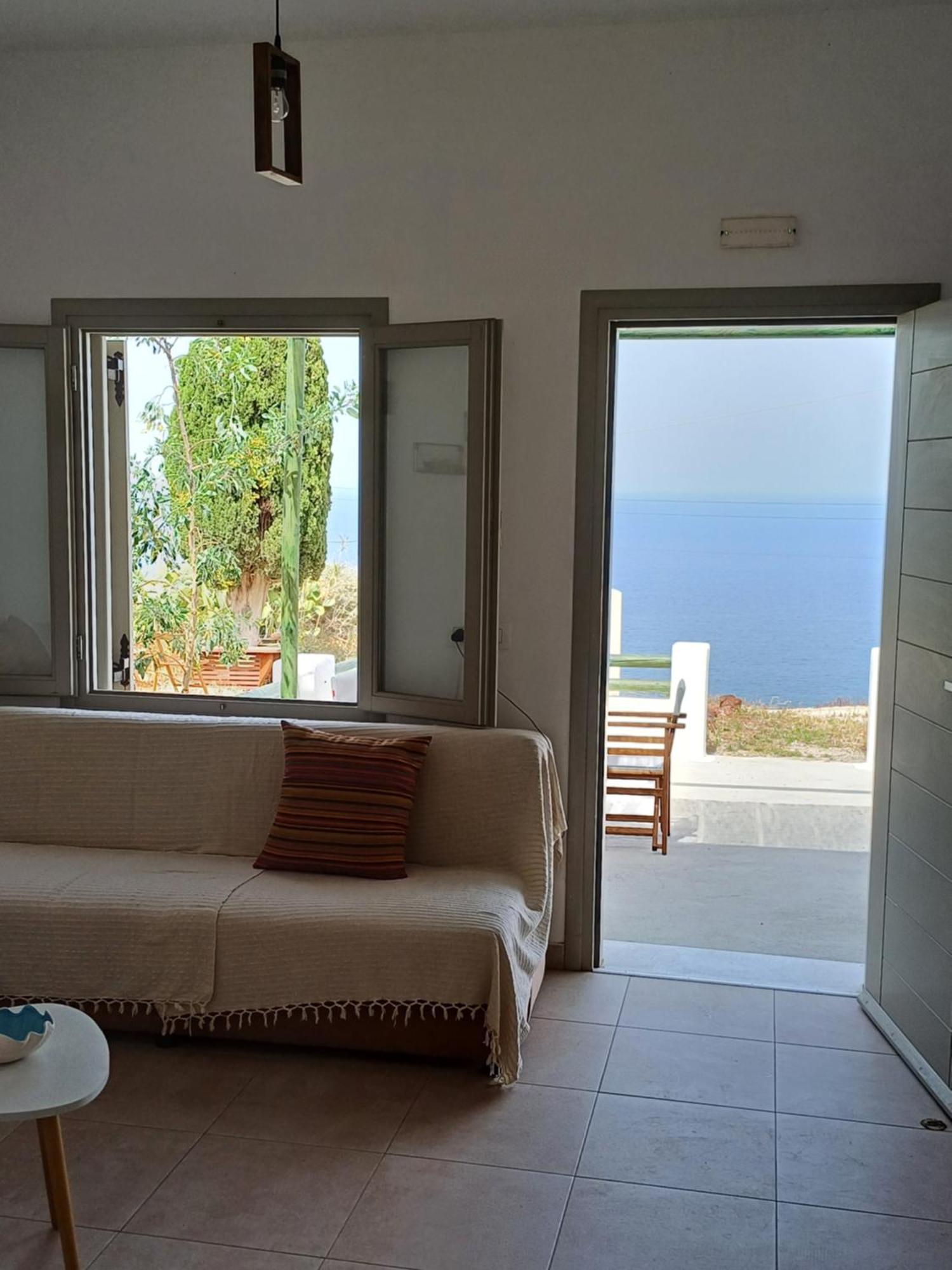 'Irene' Cycladic House With Sunrise And Sea View! Villa Foinikiá Exterior foto