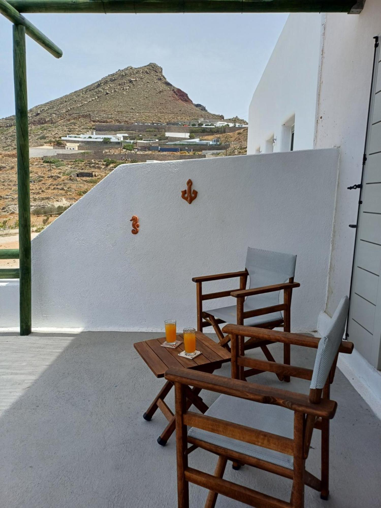 'Irene' Cycladic House With Sunrise And Sea View! Villa Foinikiá Exterior foto