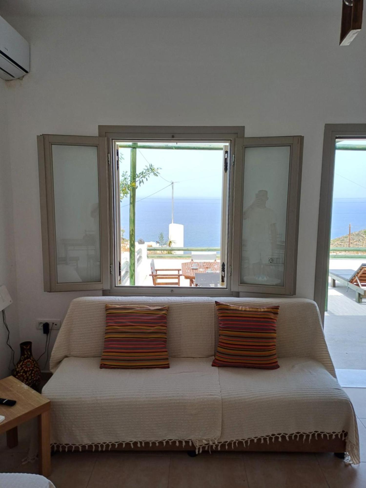 'Irene' Cycladic House With Sunrise And Sea View! Villa Foinikiá Exterior foto