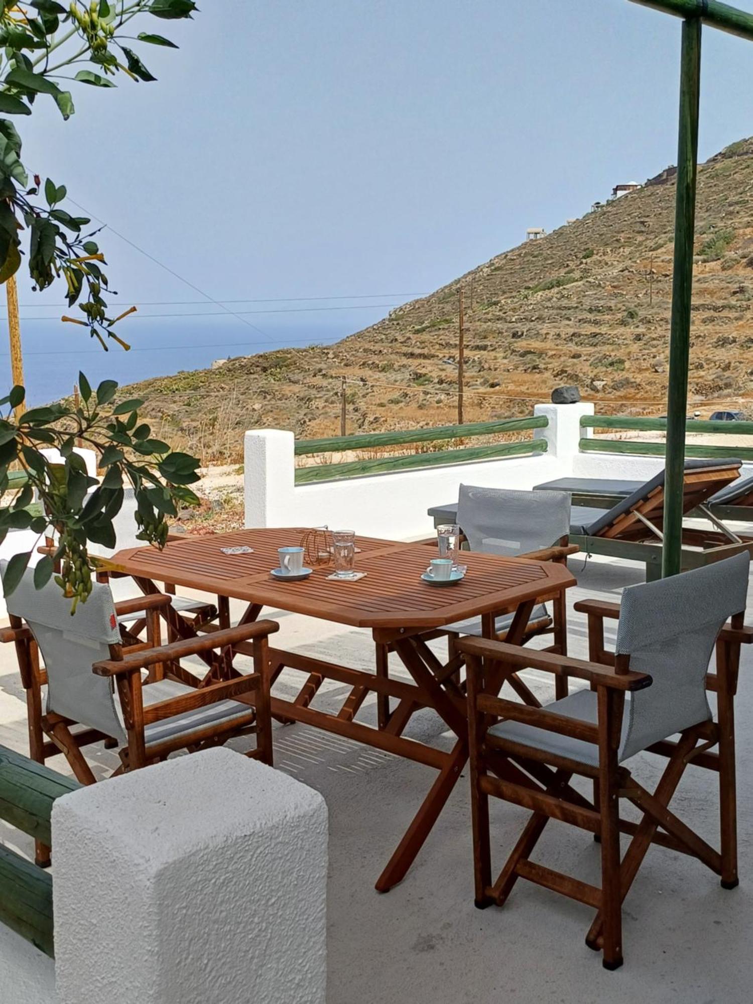 'Irene' Cycladic House With Sunrise And Sea View! Villa Foinikiá Exterior foto