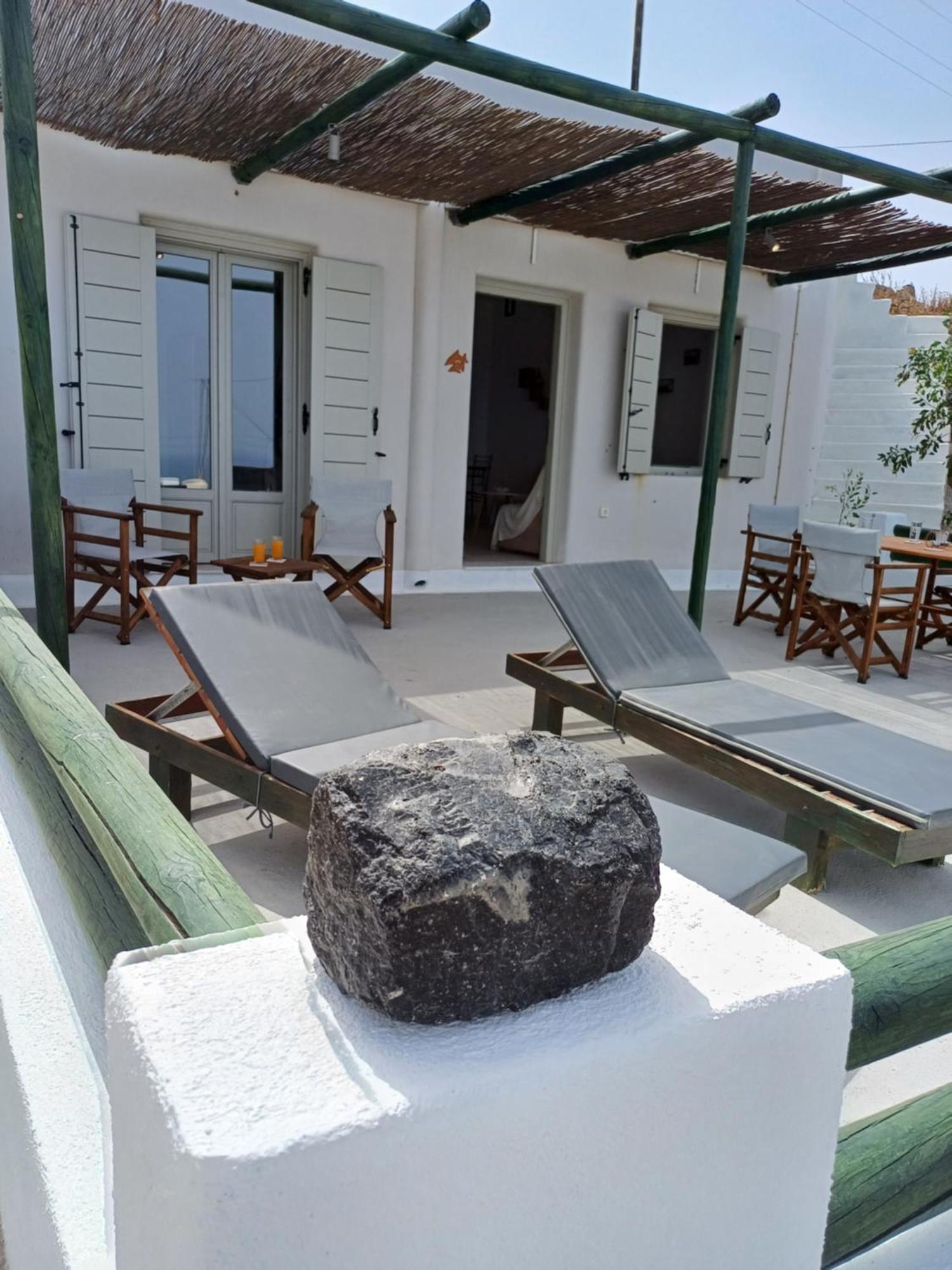 'Irene' Cycladic House With Sunrise And Sea View! Villa Foinikiá Exterior foto